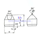 carboneto de tungstênio botões cunha-2